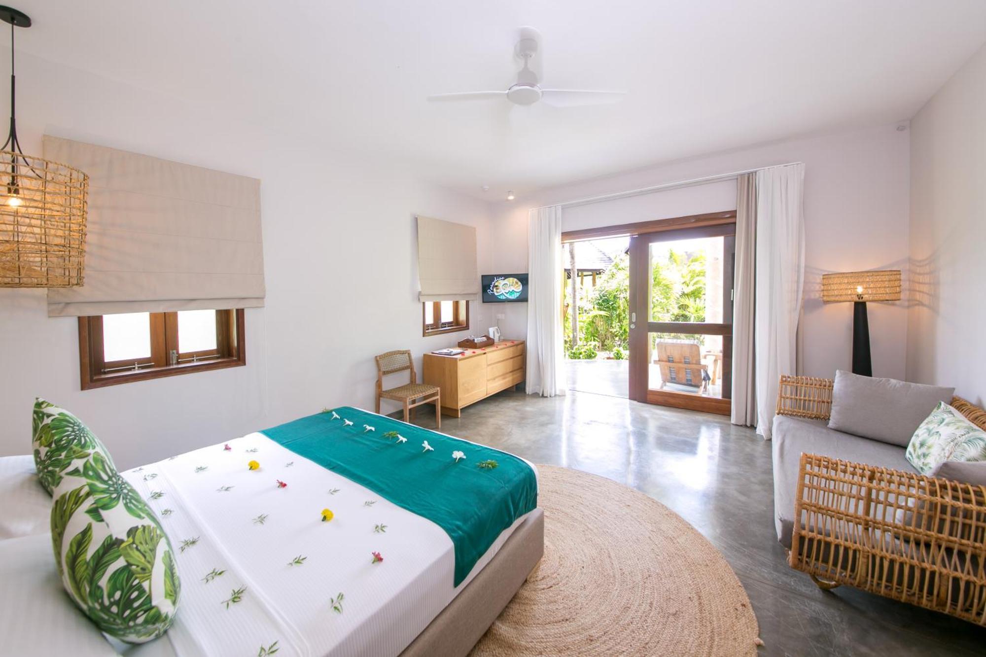 Les Lauriers Eco Hotel Anse Volbert Village Kültér fotó